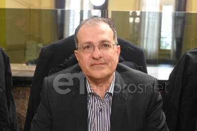 O αντιπρόεδρος της Περιφερειακής Επιτροπής, Θεόδωρος Βαλσαμίδης 