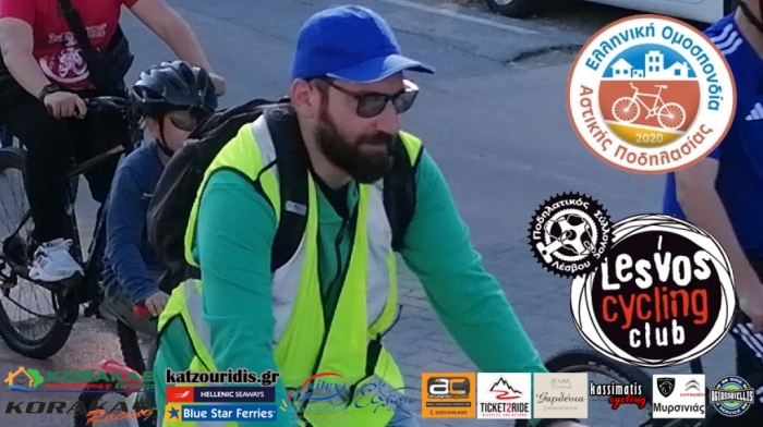 Ο γραμματέας της Ελληνικής Ομοσπονδίας Αστικής Ποδηλασίας, Σπύρος Μύρων Παυλής