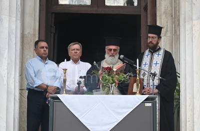 Με παρουσία Κύτελη και Τζιμή ο αγιασμός στα Κεντρικά Λύκεια [Vid]