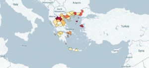 Συνεχίζει να είναι στο κόκκινο η Λέσβος