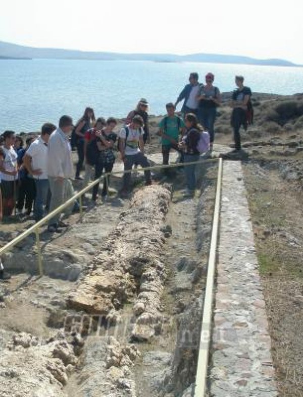 Μαθητές από ευρωπαϊκές χώρες και το 3ο Λύκειο Μυτιλήνης συμμετείχαν σε εκπαιδευτική δράση στο νέο θαλάσσιο Πάρκο Νησιώπης