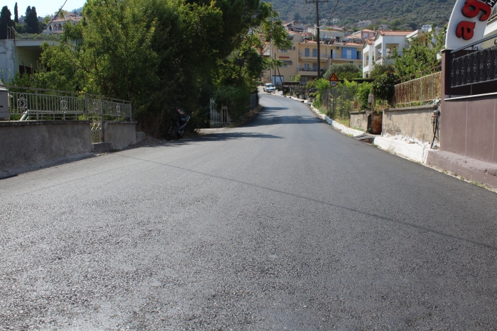 Ολοκληρώθηκαν οι ασφαλτοστρώσεις σε Χάλικα