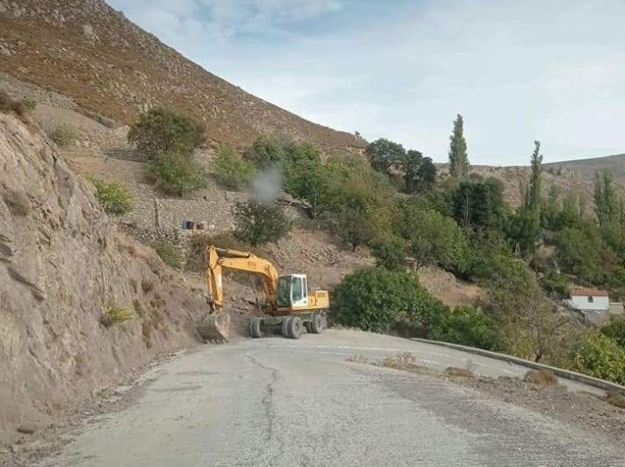 Ξεκίνησε το έργο του δρόμου Άγρα - Χίδηρα