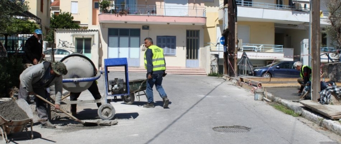 Έργα σε Κάτω Χάλικα, Μυστεγνά, Νέες Κυδωνίες και Μόρια