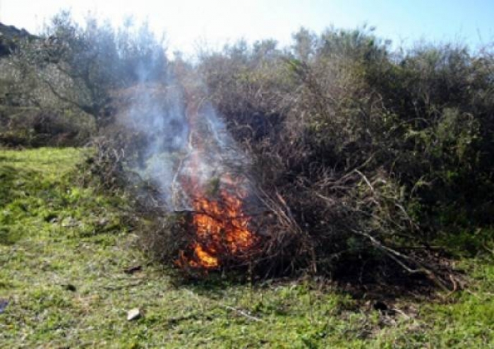 Απαγόρευση καύσης στη Λέσβο από 31/03 έως 03/04