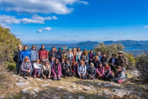 Στιγμιότυπο από την επίσκεψη του ΟΡΕΙΑΣ στον Παλαιόκηπο