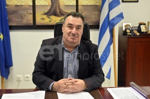 Ο Διοικητής του Νοσοκομείου Μυτιλήνης Γιώργος Καμπούρης 