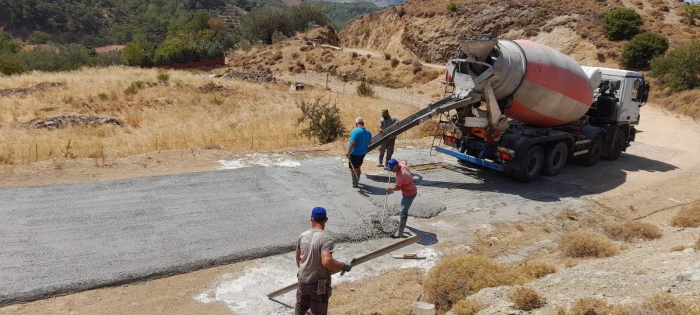 Ολοκληρώθηκε περιφερειακή οδός στην Πτερούντα